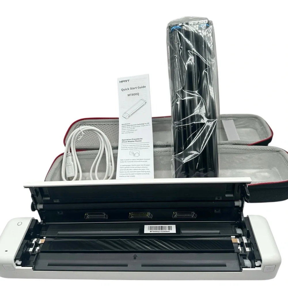 HP Portable Printer, Plastic, Approximately 11.5 inches